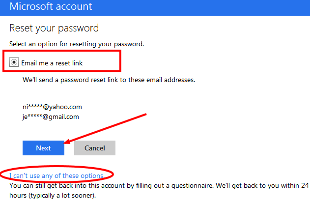 How do I get my Hotmail password if I forgot it